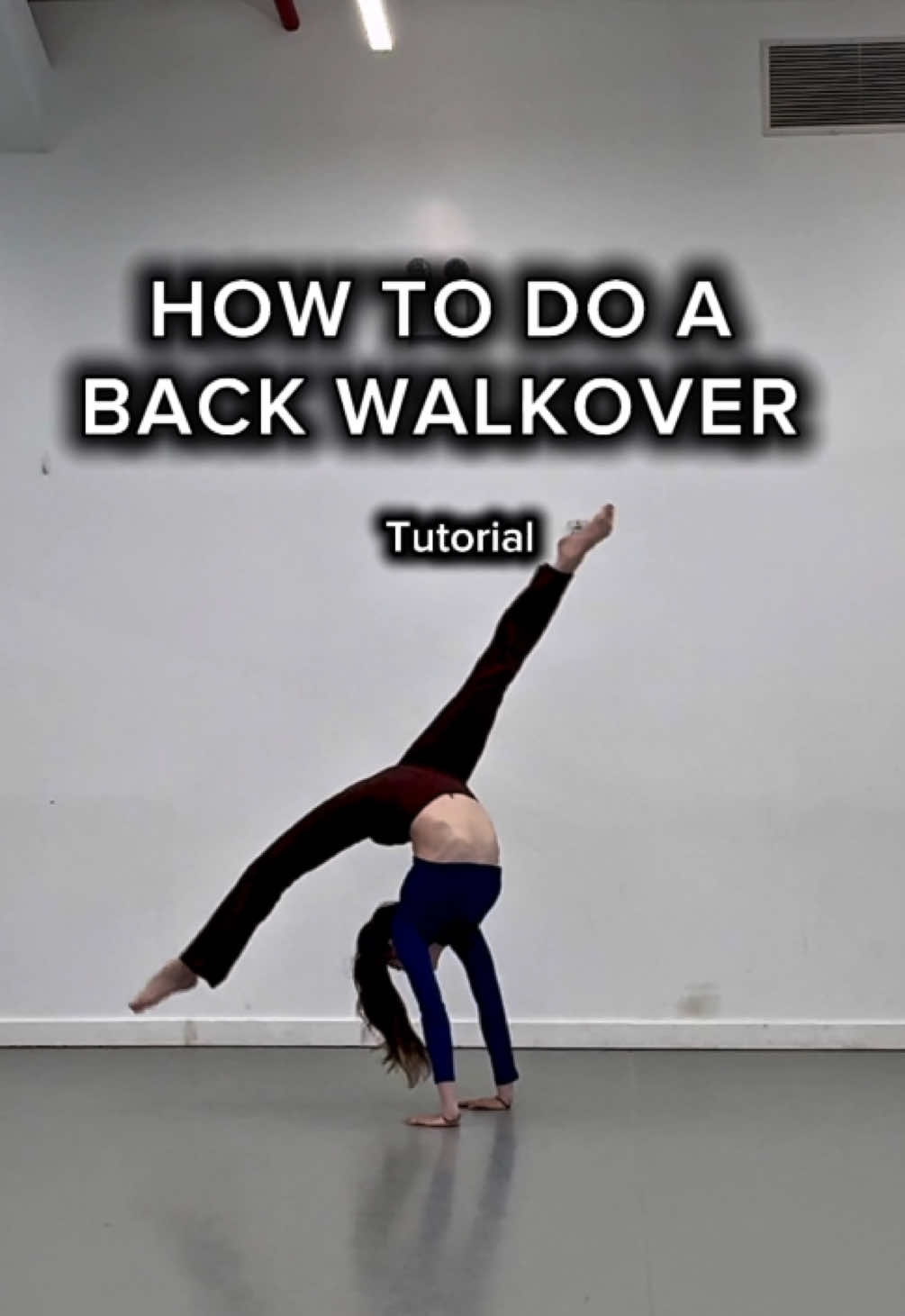Back Walkover Tutorial 🖤 Save & Try it later! Tips & Tricks on how to back walkover 🤸‍♀️ #backwalkover #backwalkovertutorial #calithenics #flexibility #contortion #stretching #gymnastics #rhythmicgymnastics #ballet #yogachallenge #yoga #poledance #aerial #figureskating #tumbling #gymgirl #yogaflow #splits 