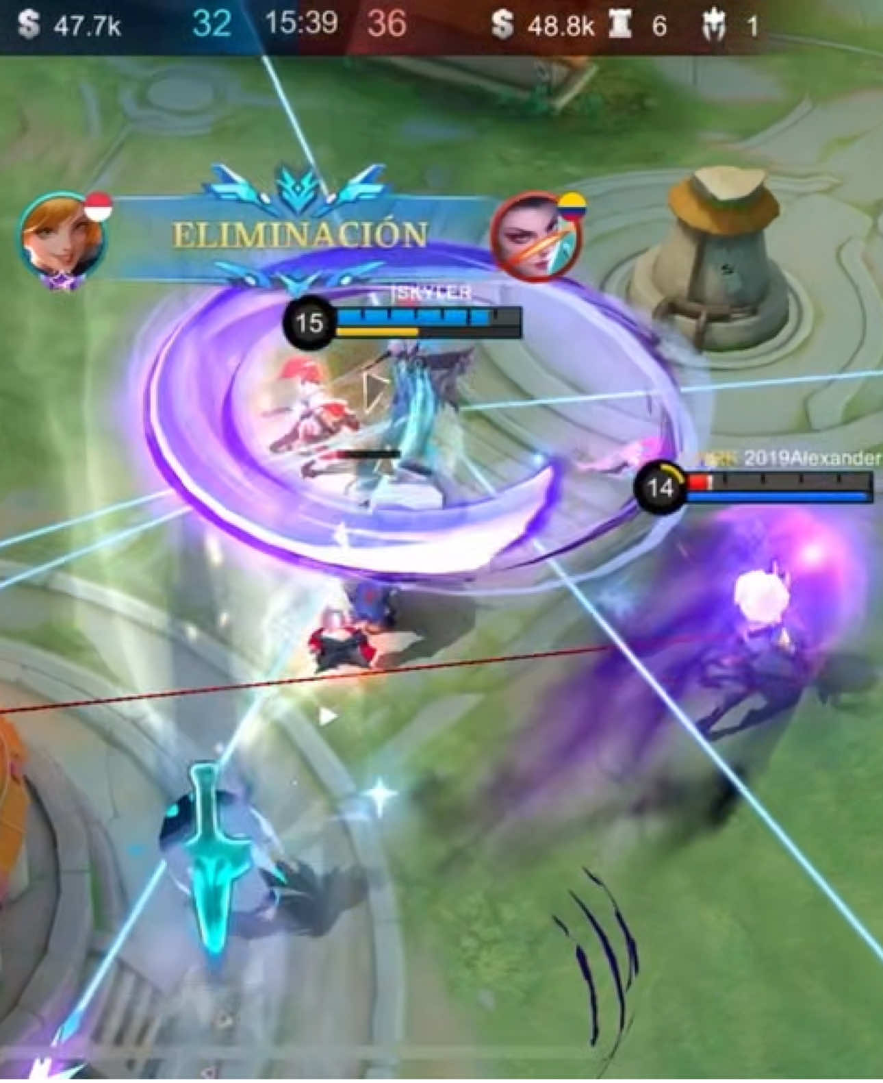 Fanny en su nexo ☠️#mobilelegends #parati #fanny #colombia #fyp #mobile #paratiiiiiiiiiiiiiiiiiiiiiiiiiiiiiii 
