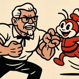 Kfc vs Jolibee #xuhuong #trending #fyp #brainrot #brainrotvn 