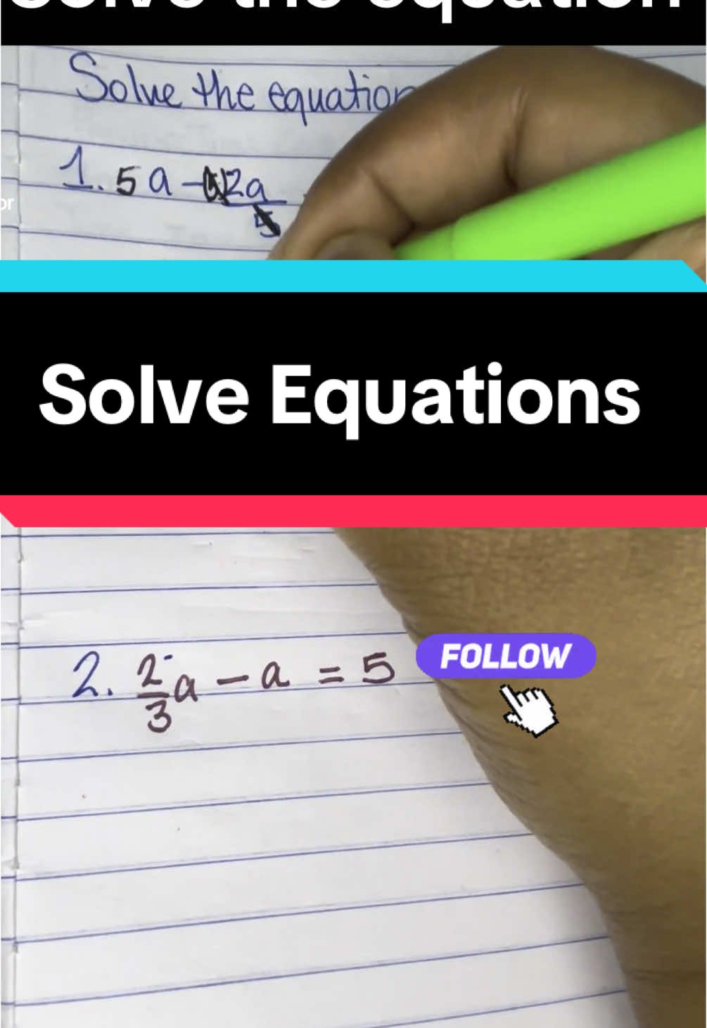 Master equations with fractions. How to solve equations. #equations #mathhelp #impactmath19 #solvingequations #solveequationswithfractions #solveequation #creatorsearchinsights 
