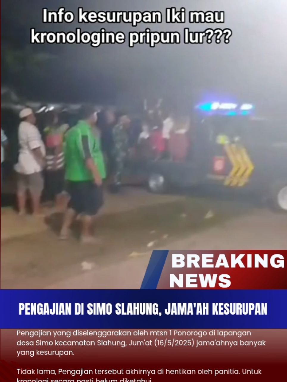 Pengajian Di Simo Slahung, Jama'ah Kesurupan #pengajian #sholawat #di #simo #slahung #jamaah #kesurupan #pramuka #kemah #gudep #2025 #jambore #mtsn1ponorogo #sekolah #smp #puskesmas #polsek #mobil #ponorogo24jam #fyp #fyppppppppppppppppppppppp #hot #hit #new #breakingnews #berita #beranda #jawatimur #dprri #gusiqdammuhammad #sabillutaubah 