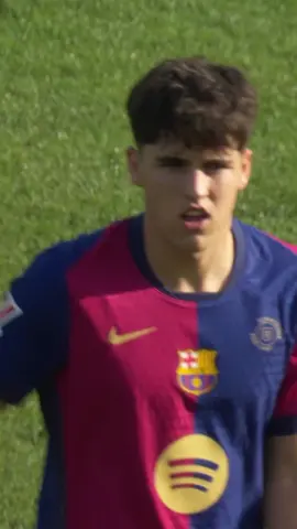 Pau Cubarsí, 𝗣𝗥𝗘𝗦𝗘𝗡𝗧 𝗔𝗡𝗗 𝗙𝗨𝗧𝗨𝗥𝗘 of @fcbarcelona. 🚧 🤯 He's 18 years old. We repeat, 18 years old. #DesenlaceLALIGA | #LALIGAHighlights