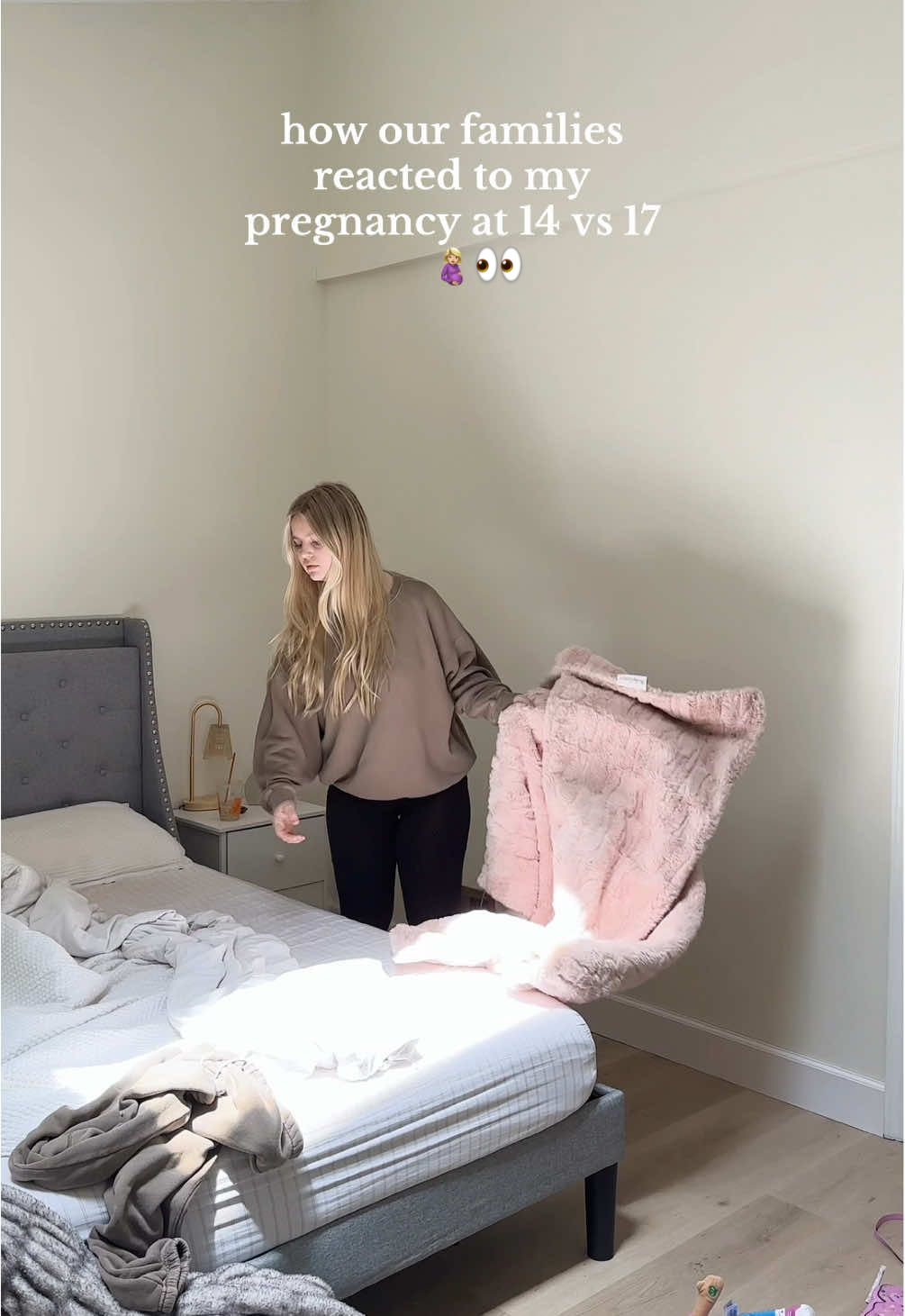 I never really cared about how extended families reacted bc I don’t see them anyways 😂 #MomsofTikTok #teenpregnancy #sahm #parenting #pregnant #pregnancy #mom #baby #cleaning #clean 