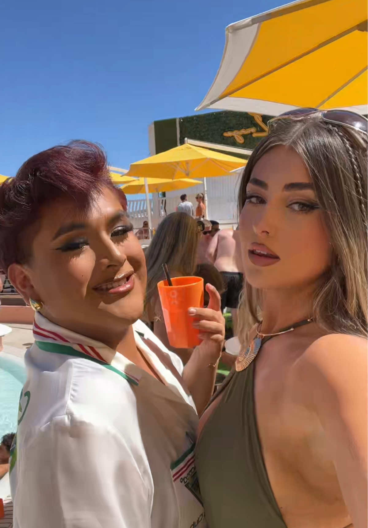 Replying to @Rebekah Grant o beach ready babyyyyy @William Grande #fyp #transition #fullface #ibiza @Party Hard Travel @Party Hard Ibiza 🏝️✈️🪩 