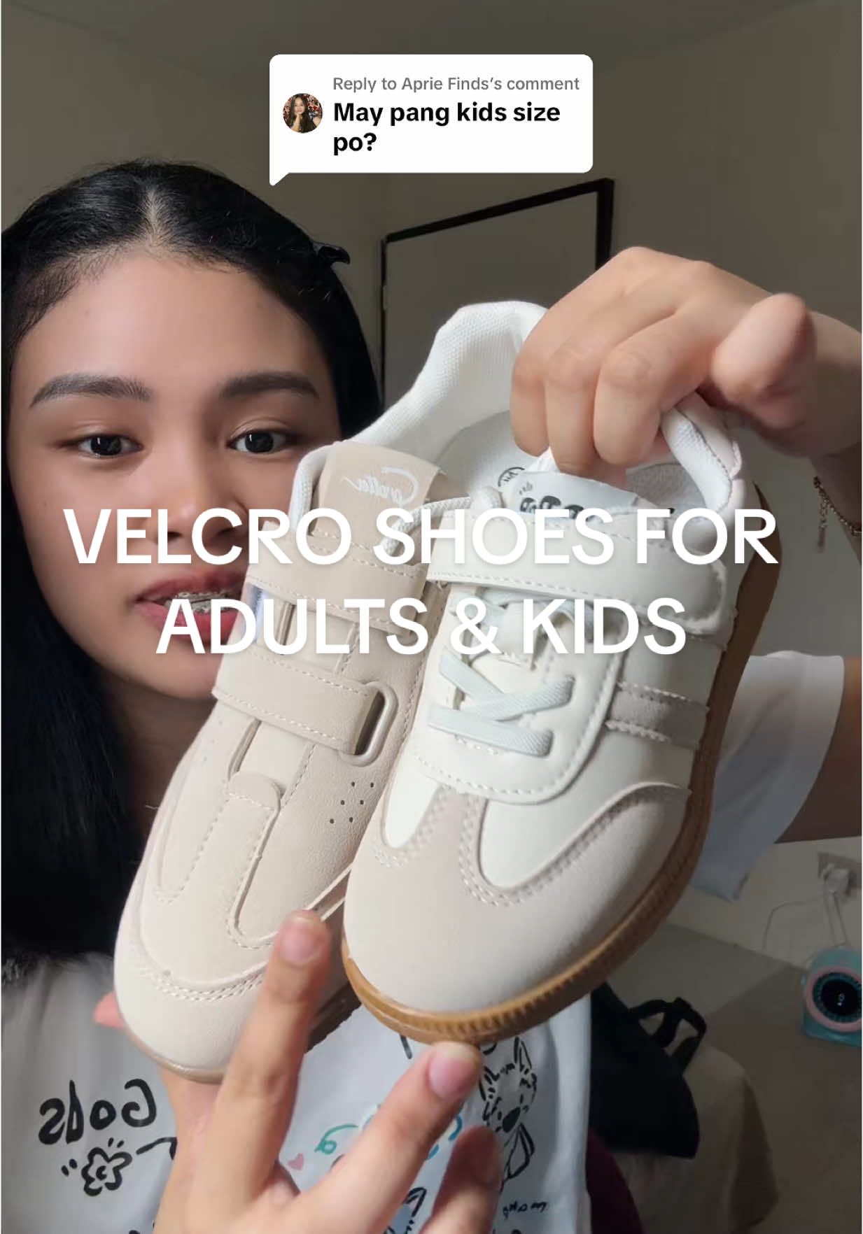 Replying to @Aprie Finds meron po sila velcro shoes for kids din 🤩 #kidsshoes #shoesforkids #corollaph #corollaxpodopop #velcroshoes #velcrostrap #nonslipshoes 