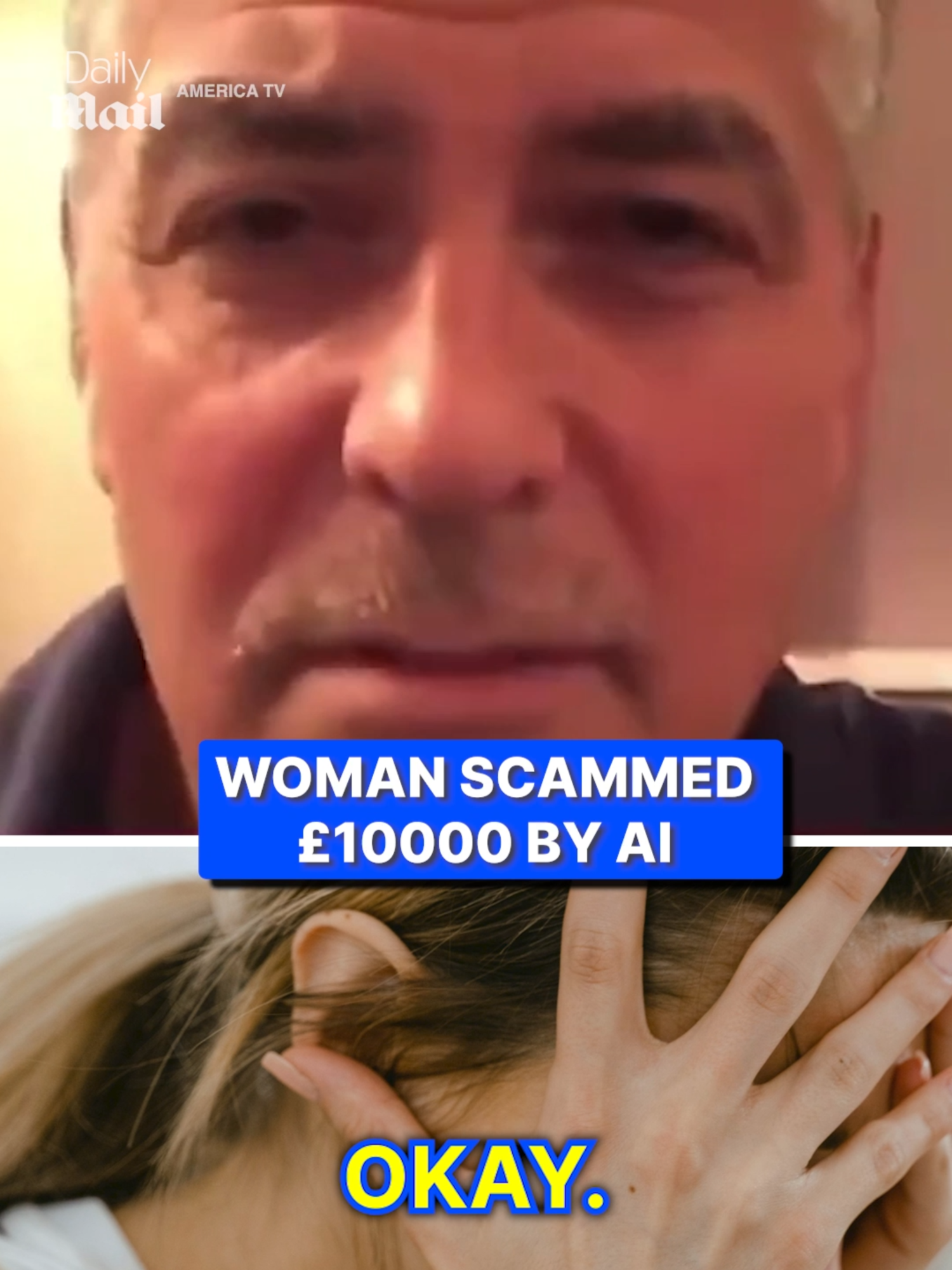An Argentinian woman was duped out of £10,000 after scammers used an AI George Clooney to ask her for money. The unnamed victim was under the impression she was talking to the A-list actor and claimed she spoke to 'him' every day for six weeks. She stumbled across the Facebook account, which claimed to belong to the movie legend, and quickly received a message from who she believed was Clooney asking her if she had a Fans Club card. The user even sent the woman deepfake videos which made it appear as if the TV star himself was video messaging her. #georgeclooney #celebrity #scam