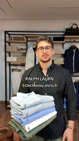💯 original oxford shirts by RL now available at saxon . Worldwide delivery 🌎✈️ #foryou #ralphlauren #oldmoney #trending #ملابس #menfashion 
