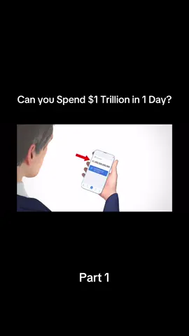 Could you spend $1 trillion in 1 day? Yt: jack pockets #fyp #fyp #foryou #1trillion #1day 