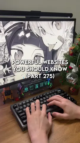 Powerful Websites You Should Know (Part 275) | #powerfulwebsites #websitestocureboredom #websites #productivity #techtok #lucaswebq #webdesign #student 