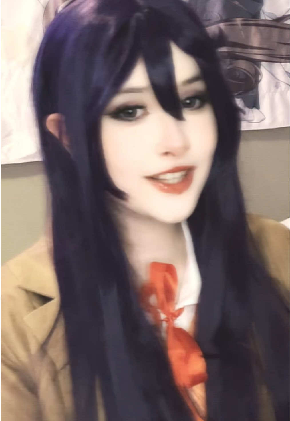 Hiiihihihiii #yuri #dokidoki #dokidokliteratureclub #yuricosplay #dokidokliteratureclubcosplay  #ddlccosplay #cosplayer  #ddlc #ddlcyuri #DokiDokiliteratureclubYuri #foryoupage #foryou #fyp #4u #foryoupagefyp #viral #blowup #duet #stitch #goviral #reaction #game