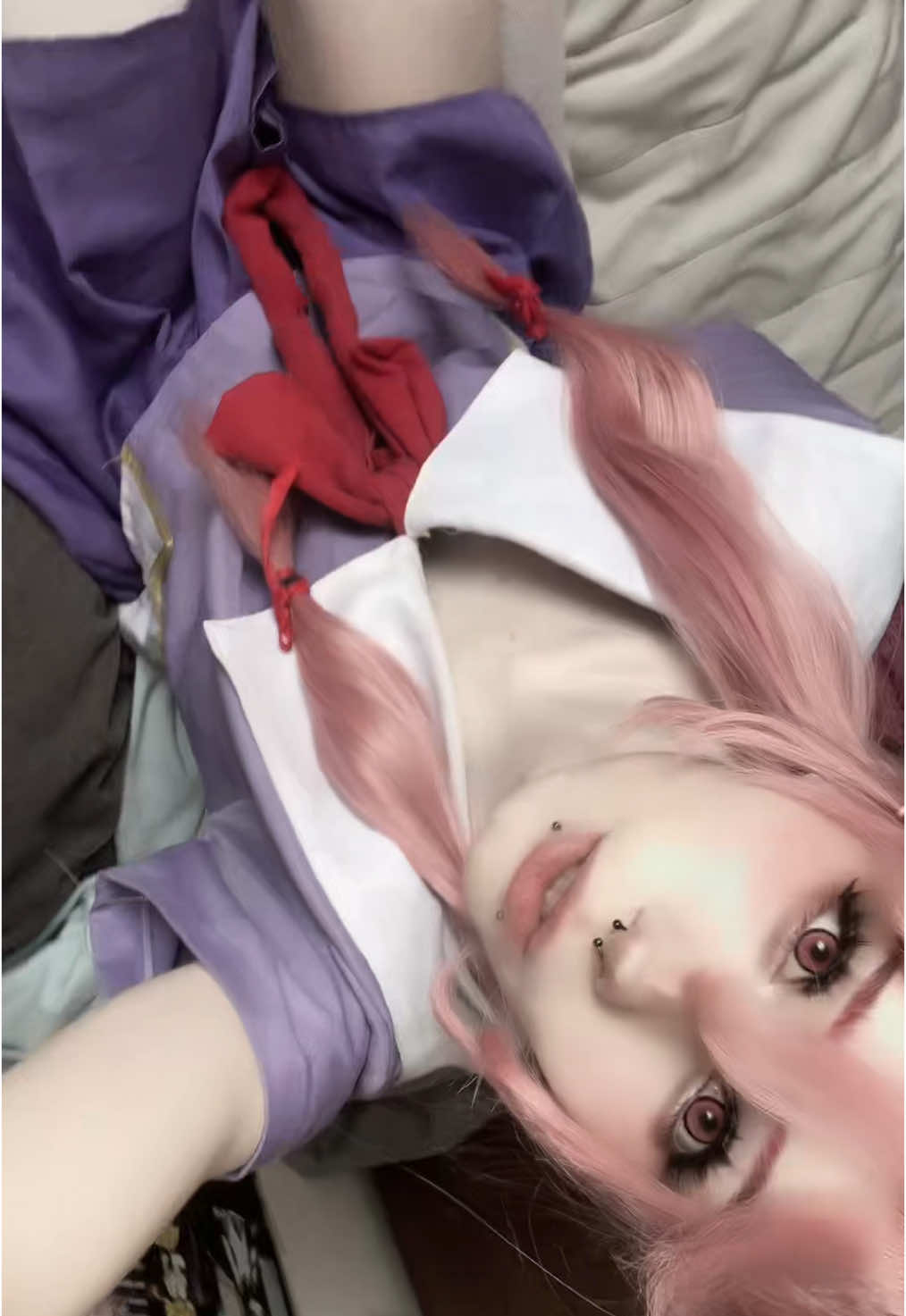 please ignore my mess room 😭  #yunogasai #yunogasaicosplay #yuno #yunocosplay #futurediary #futurediarycosplay #mirainikki #cosplay #anime #manga #fyp 