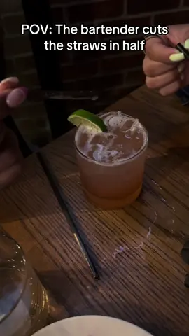Float little straw! #nyc #bar #fyp #friends #drink 
