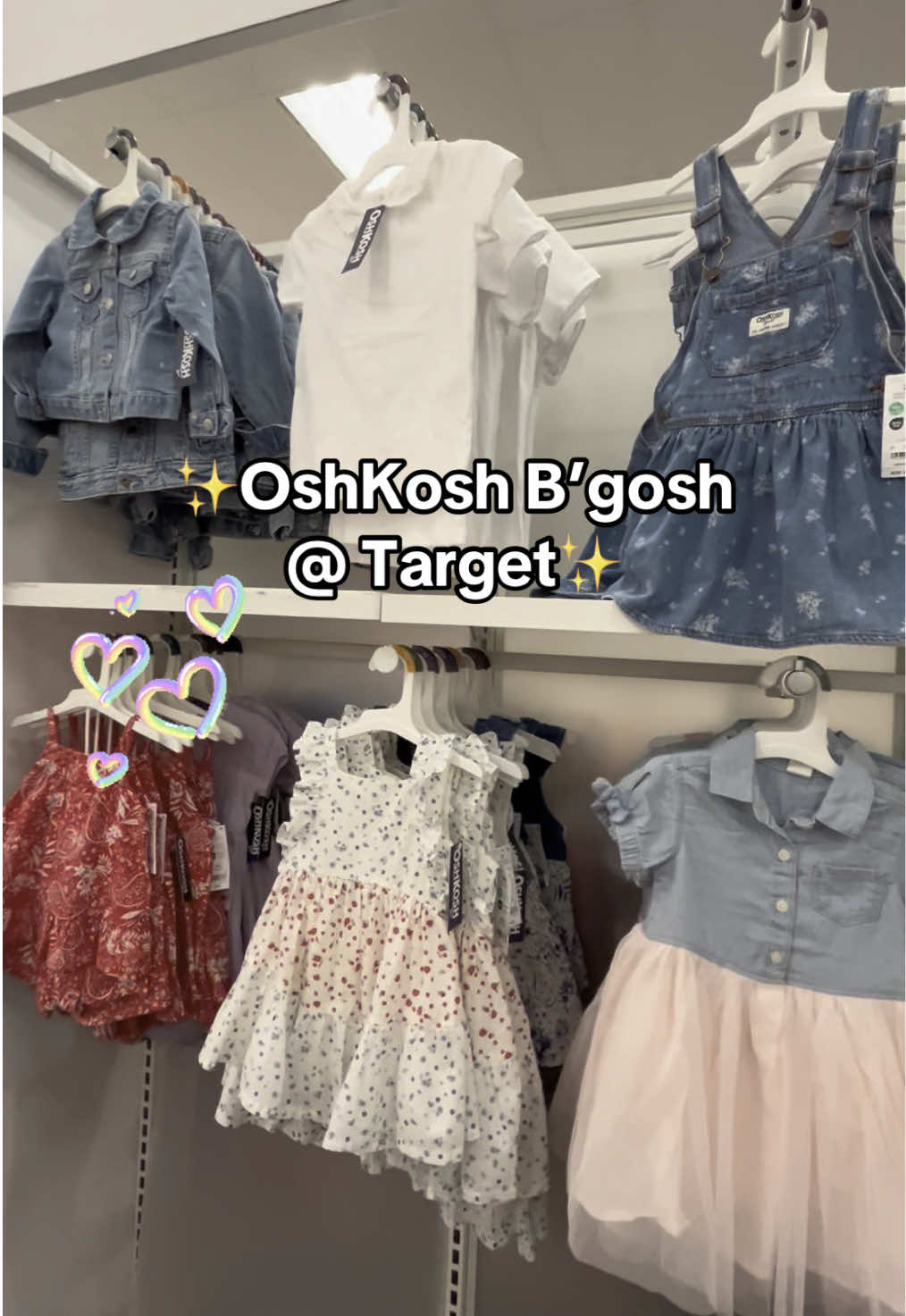 Don’t miss the new OshKosh B’gosh Collection at Target 🎯❤️🤍💙 Get your favorite dresses, shirts and overalls for the kiddos!!😍🥰🩷💙🤍 This new collection is beyond adorable! RUN BEFORE THEY’RE GONE!🏃‍♀️🤩💖🩵 #target #targetfinds #targethaul #targetrun #targetmusthaves #targetaudience #targettok #targetshopping #targetshopwithme #targetshopper #targetshoppingspree #targetshoppinghaul #targetdeals #Summer #summervibes #SummerFashion #deals #dealsforyoudays #dealsfordays #dealsoftheday #outfitinspo #outfitideas #outfitinspiration #outfitoftheday #shopping #shoppinghaul #shopaholic #womenfashion #womendress #womendresses #summerdress #summerstyle #summerdresses #vest #denim #denimyourway #denimshorts #denimjacket #denimjeans #denimondenim #denimday #denimskirt #denimoutfit #oshkosh #oshkoshbgosh #carters #baby #toddler #babyfashion #toddlerfashion #girl #boy #girlfashion #boyfashion #overall #dresses 