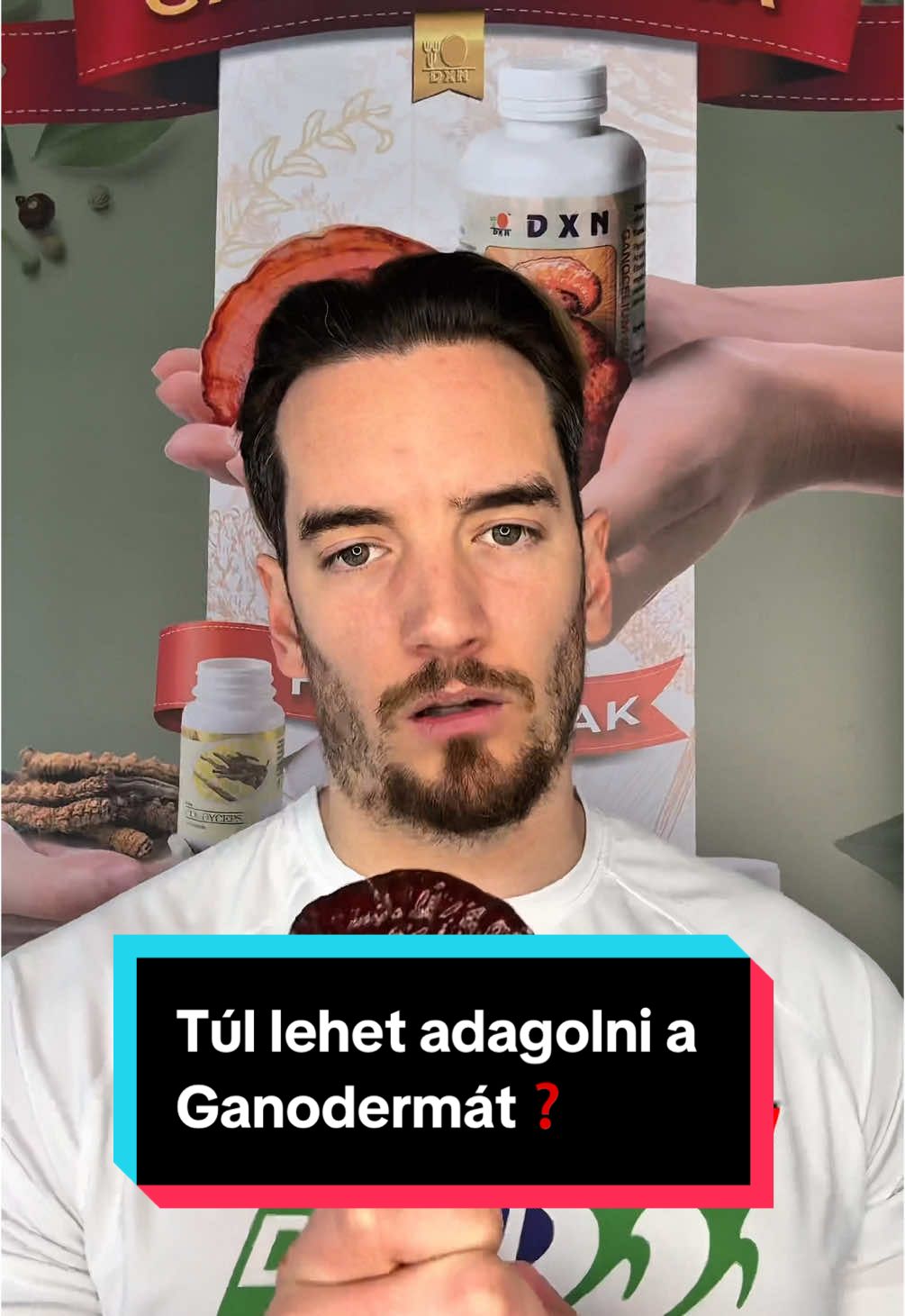 Túl lehet adagolni a ganodermát?  #ganoderma #gyógygomba #fyp #foryou #nekedbe #nekedbelegyen 