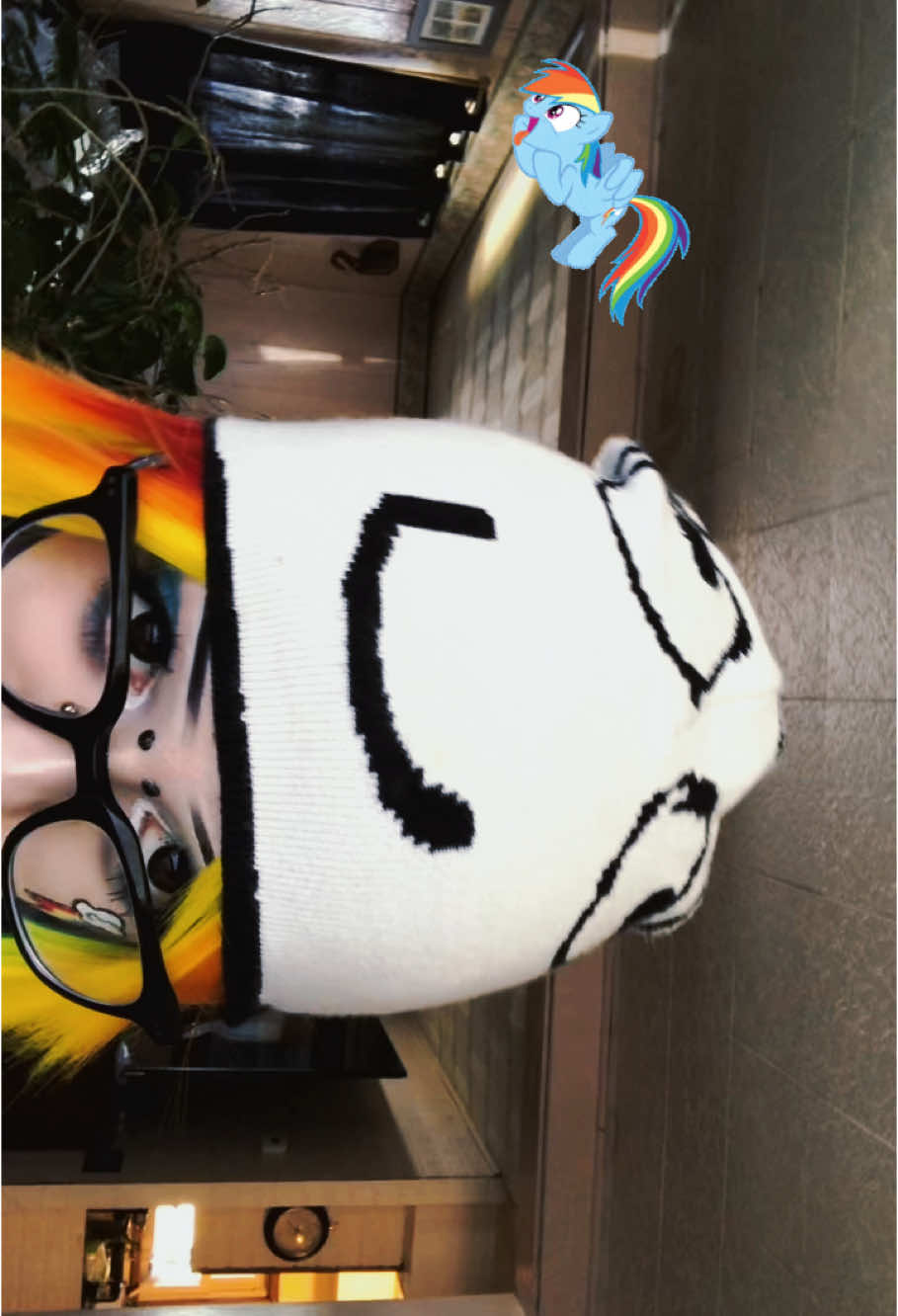awesome as i wanna be 🙄#cosplay #mlp #mylittlepony #rainbowdash #rainbowdashcosplay #rainbowdashmlp #mlpcosplay #mylittleponyfriendshipismagic #mylittleponycosplay #emo #scene #emogirl #scenegirl 