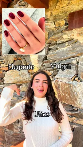 Elegante VS vulgar edición uñas 💅 #elegancia #eleganciaconmaeva 