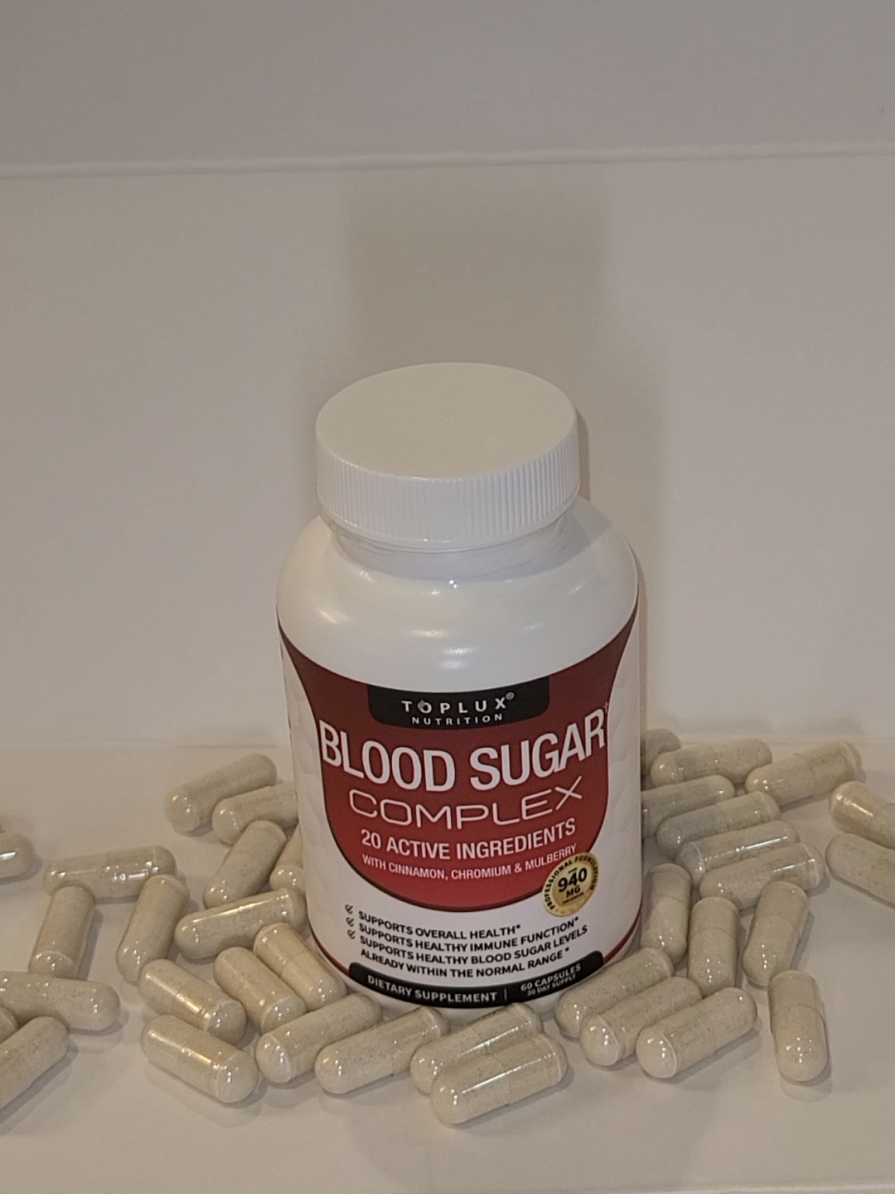 Blood Sugar Complex 20 Vitamins & Minerals Support  Overall Health  #topluxnutrition #shoppers #TikTokShop #shopping #buyer #herbs #diabetes #diabetic #highbloodsugar #foryoupage #viral #original #fyp #trending #healing #Vitamins #Minerals 