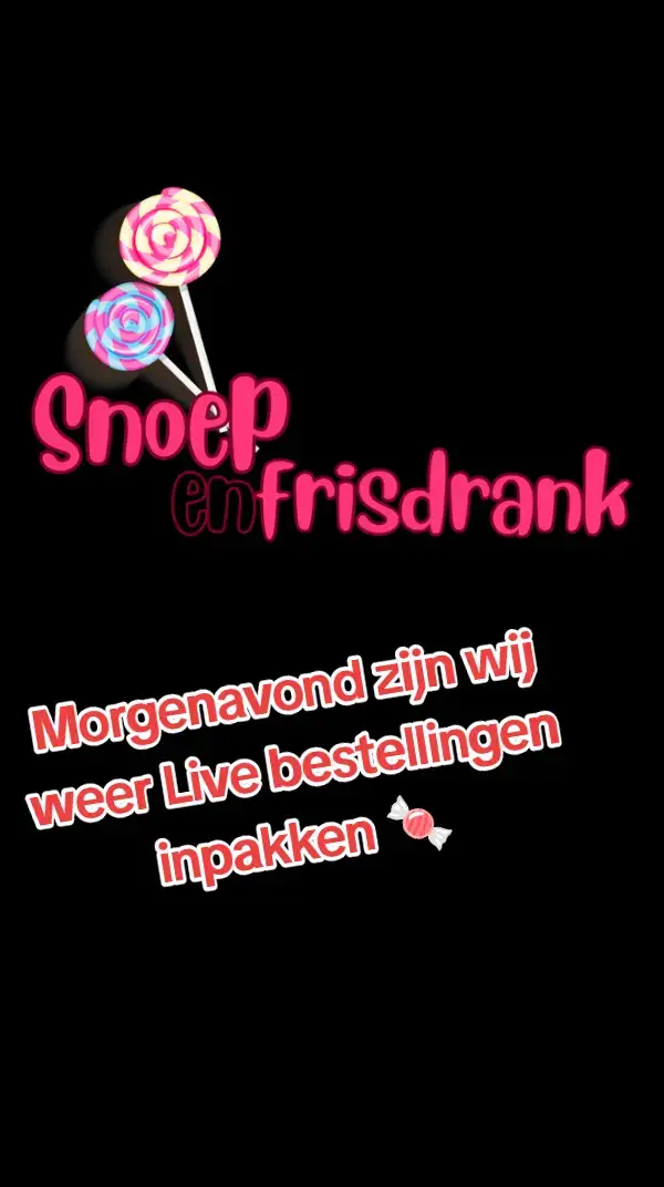 Morgenavond weer live met 25% korting op ons gehele assortiment 😯🍬🍭 plaats lekker je bestelling op snoepenfrisdrank.nl 🍭🍭 ook voor afhaal of bezorging in #enschede  De lekkerste en de goedkoopste snoepwinkel van heel NL 💯 #snoepwinkel #voorjou #voorjoupagina #snoepjes #fyp #fy #nederland #belgie #laffytaffy #airheads 