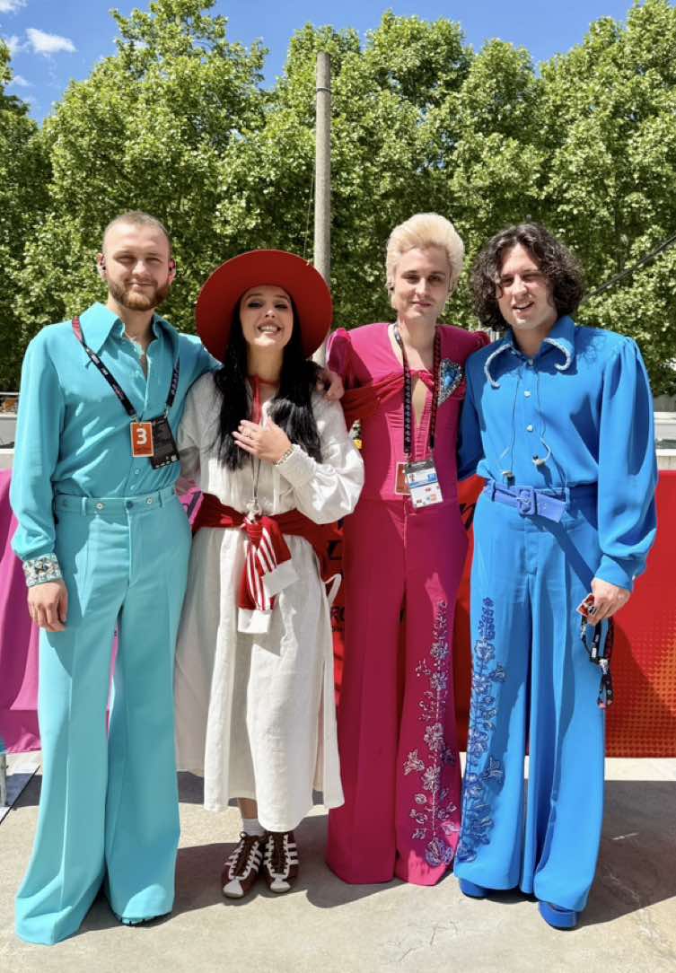 Одягати вишиванку на ЄВРОБАЧЕННЯ -вже традиція! #eurovision #eurovision2025 #ukraine 