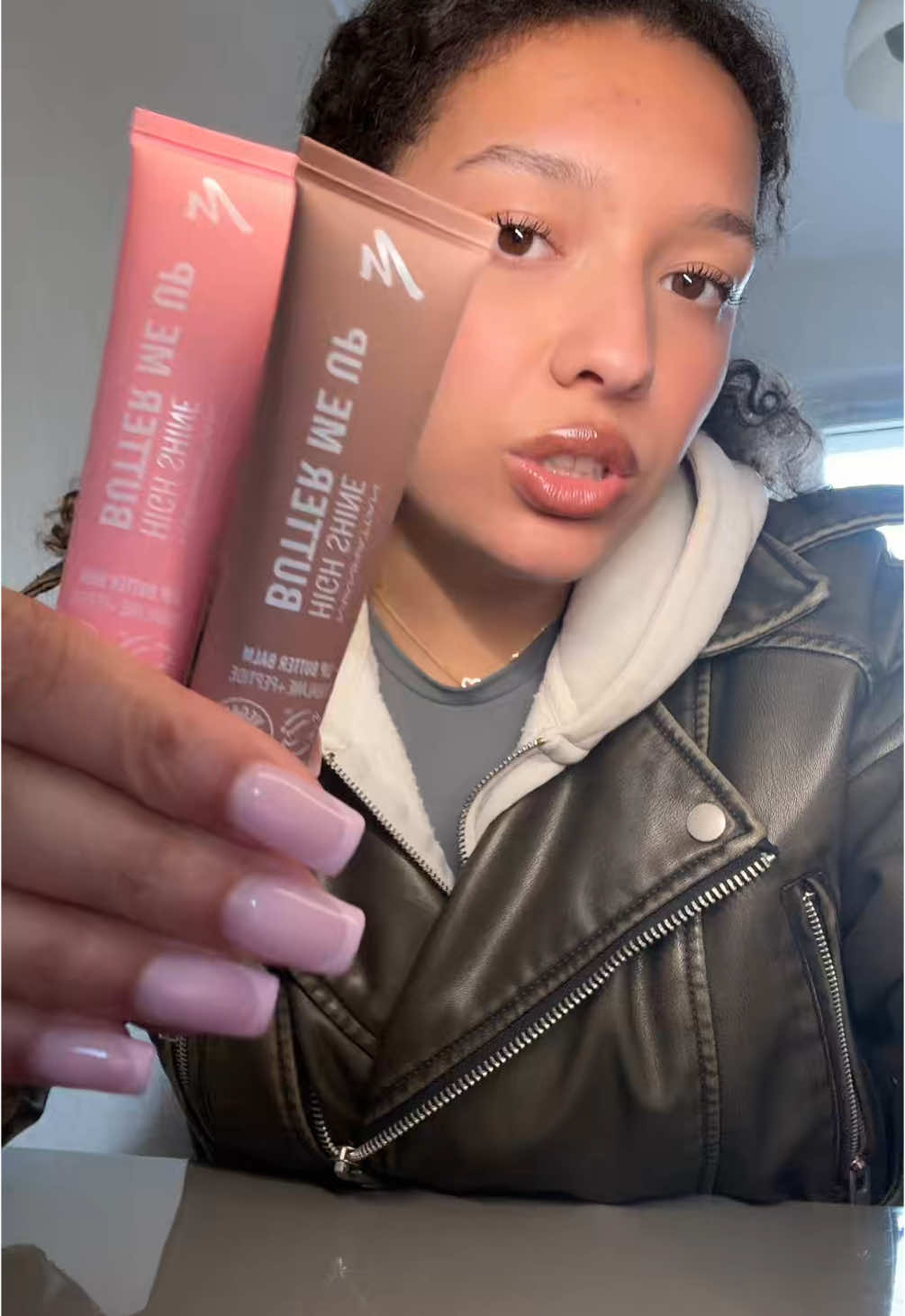 BTW danke für die süßen Lip balms 😱😍 @SELIN🌶🦖 #lips #lipbalm #manhattancosmetics 