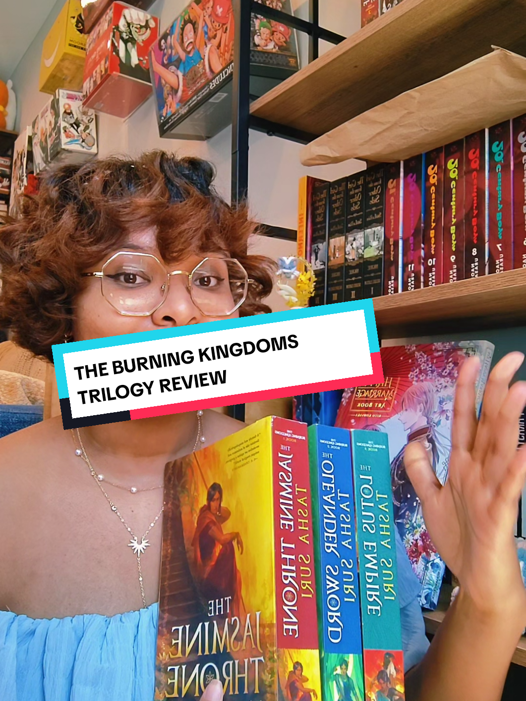 The Burning Kingdoms Trilogy Review #bookreview #BookTok #thejasminethrone #orbitbooks #fantasybooktok #booktokfypage 