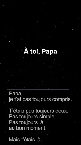 À toi, Papa.. #papa #hero #prt 