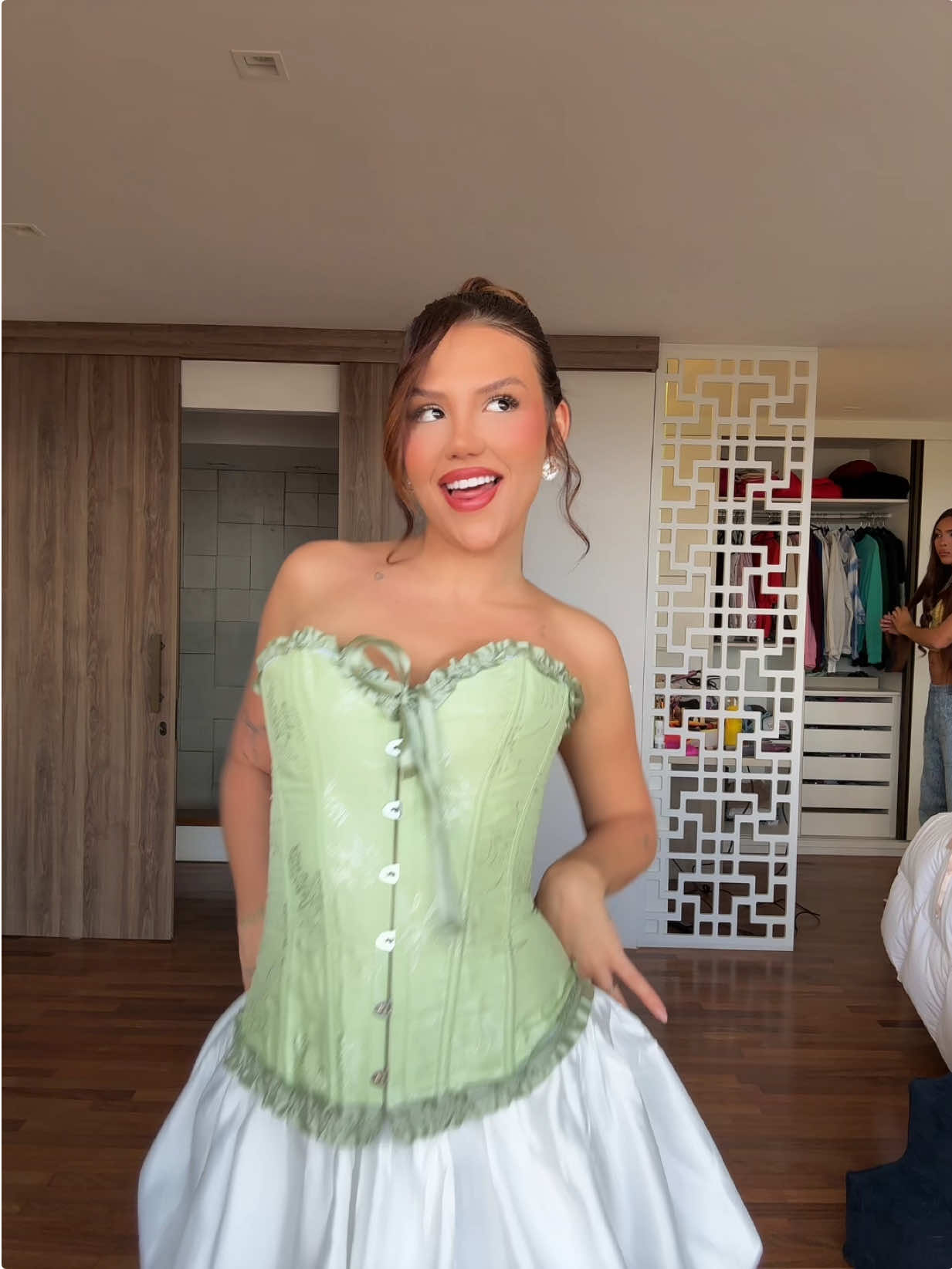 Dia de gravações 💚