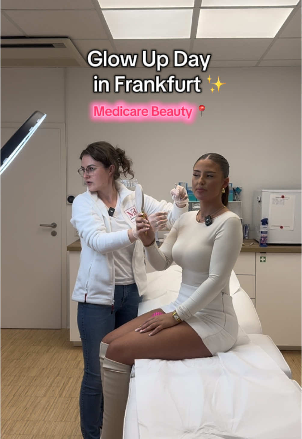 One day in my life with @MEDICARE BEAUTY 🤍🤍 #fyp#Vlog#beauty 