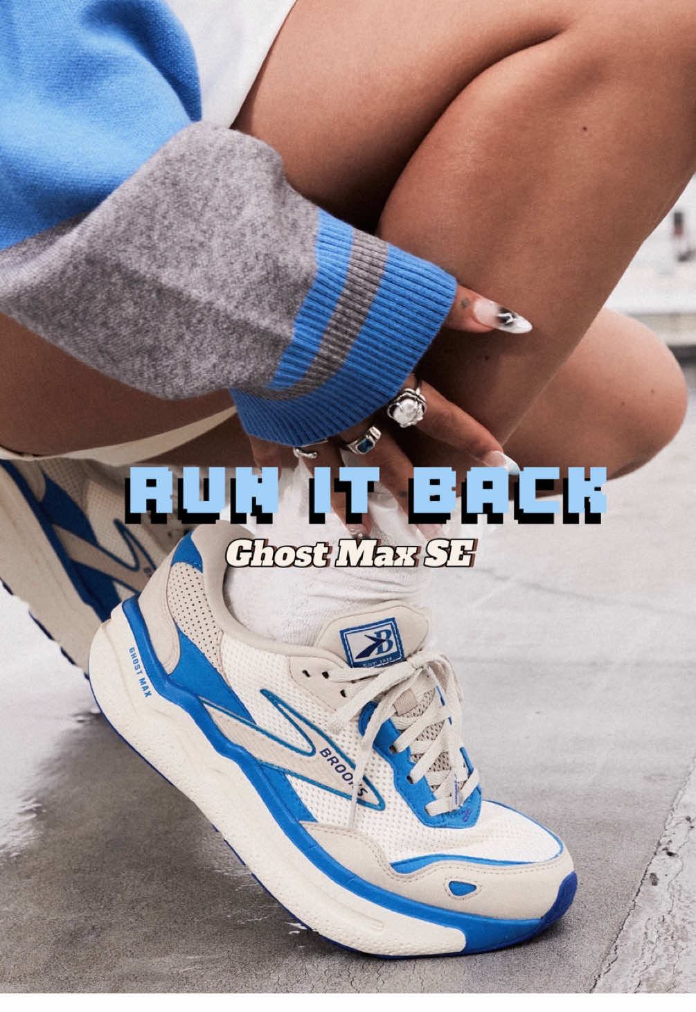 Inspired by our silhouettes in the 70s and 80s - this throwback Ghost Max SE gives you max cushion + protection - shop at the linkinbio 🔗 #Lifestyle #shoes #sneakers 