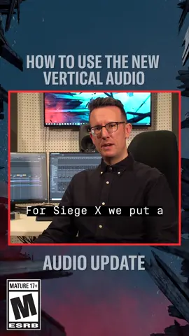 👂 We've made some subtle changes to the way vertical audio works in #SiegeX ↕️ Audio director Adam Tiller has the scoop on how to use it 🎧  #rainbowsixsiege #GamingOnTikTok #Tips