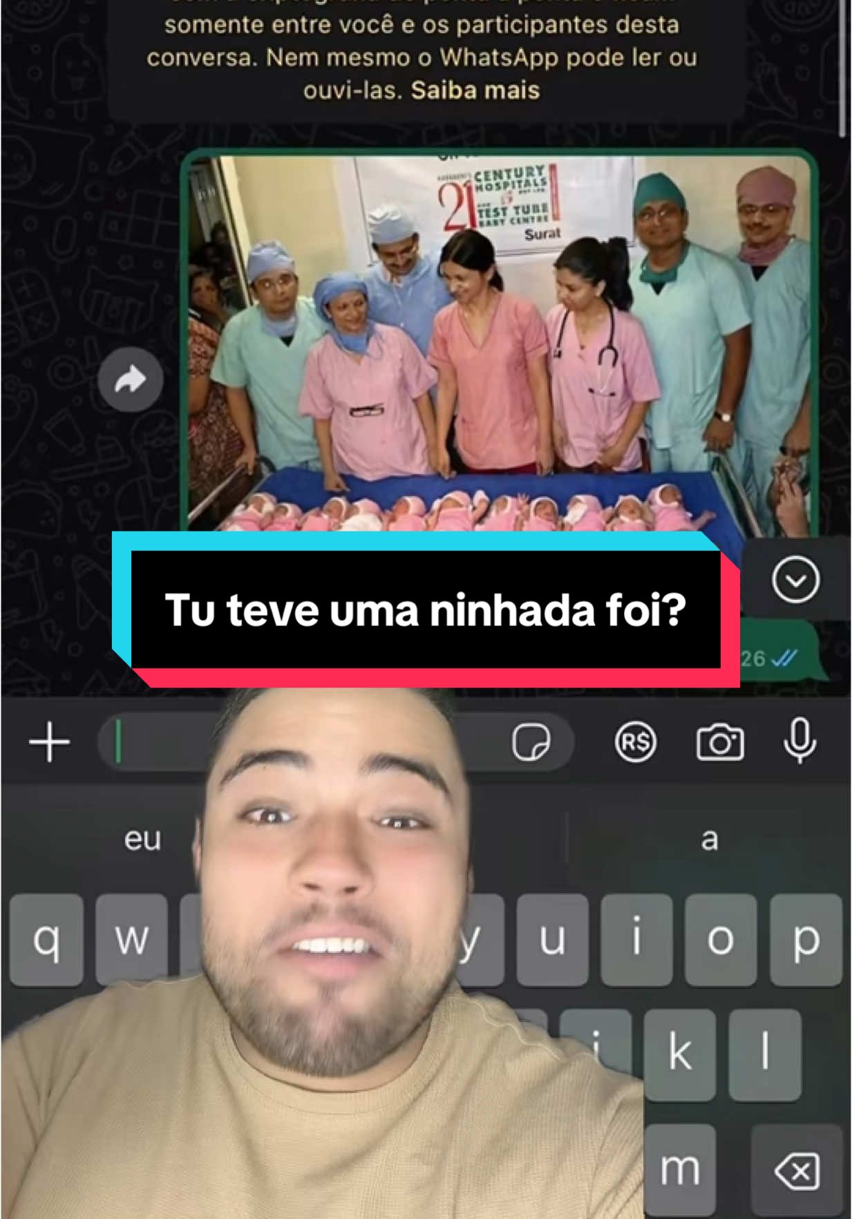 Tu teve uma ninhada foi?  #conversas #historiareal #laudabahia #viraltiktok #viralvideo #historia #históriasdowhatsapp #historiaviral #foryou #conversasdeseguidores #whatsapp #conversasreais #conversa #conversasdewpp #conversadewhatsapp #conversadeseguidores #conversadewhats