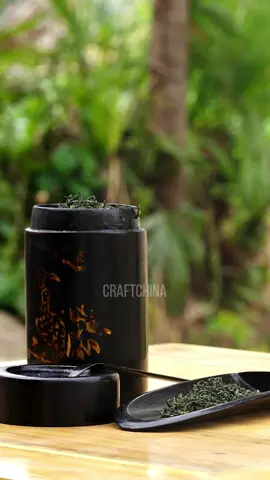 Lacquer tea set #craftchina