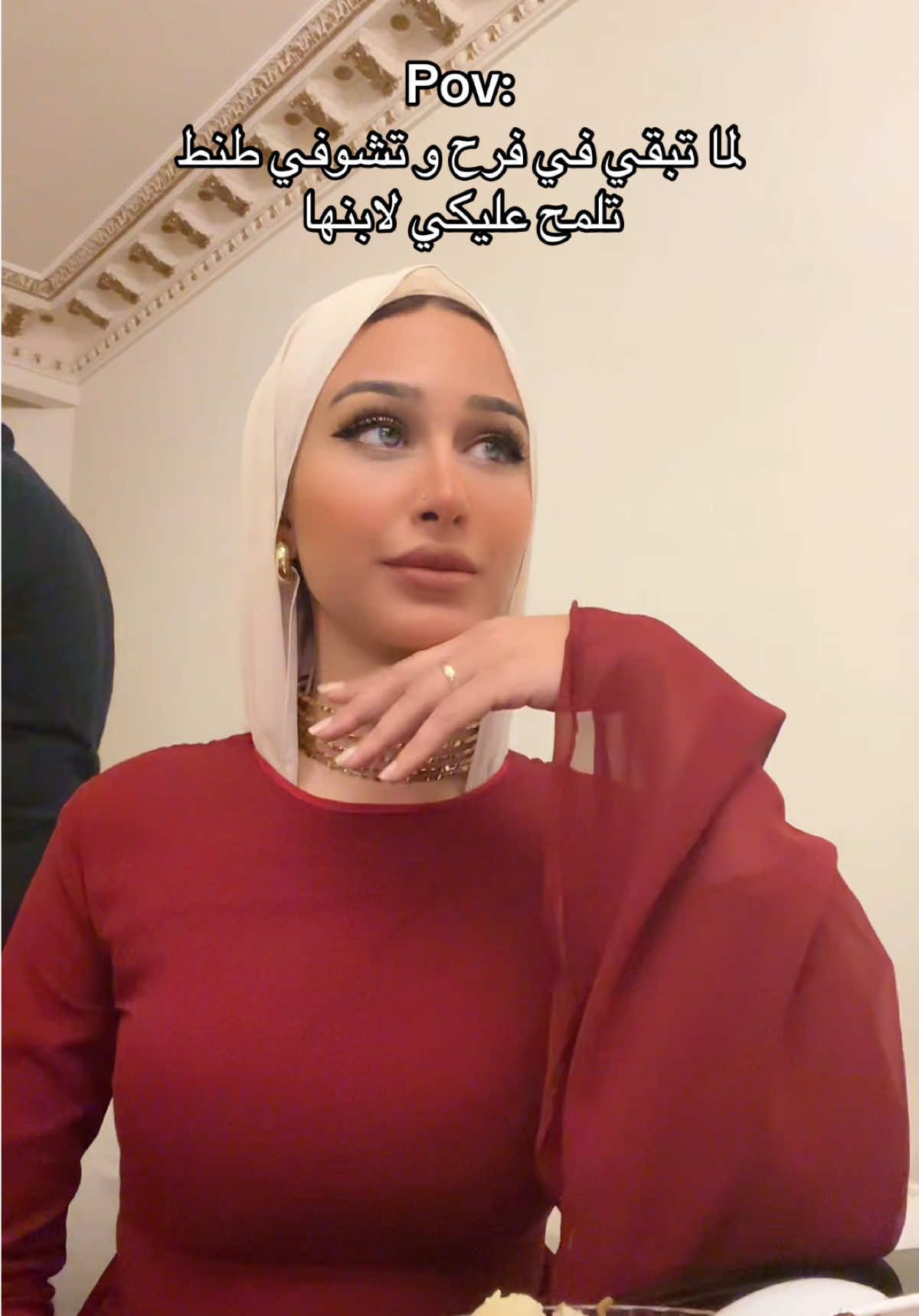 شئ حصري 😂😂 Dress from @yassminaa_dresses  #mariam #mariamel_adly #mariamhassan #fypシ゚viral 