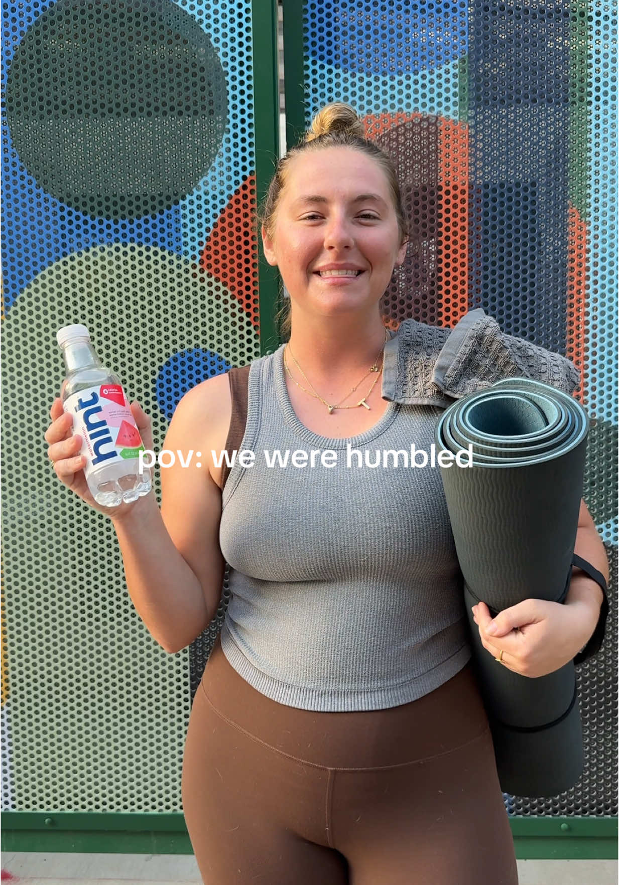 Definitely gonna need some extra hydration after that class...😳 #hotyoga #corepower #hintwater #drinkhint  