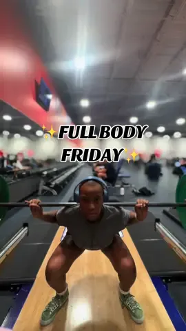 Here’s a routine for your full body friday! Love a moderate full body workout to hit all my target areas!🤍✨ #fullbodyworkout #gymgirl #foryoupage 