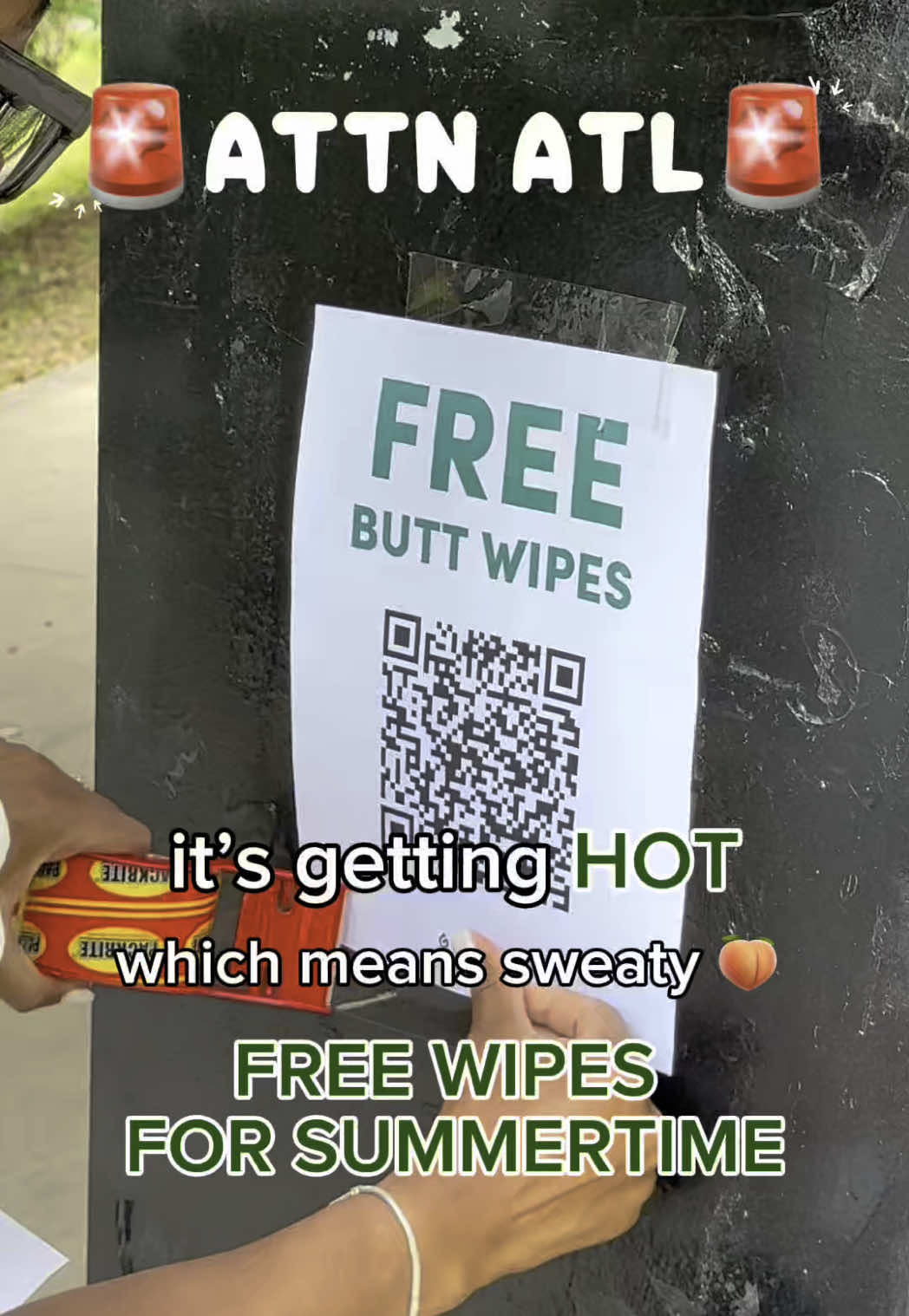 did you hear what’s happening?! we’re giving away 1M free wipes. comment below or DM for the link 👀 #free #wipes #tp #wipe #bathroom #sweaty #toiletpaper 