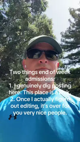 It’s corny, and I am cool with that.  #creatorsearchinsights #editingskills #weekendthoughts #walks #tiktokisfun 