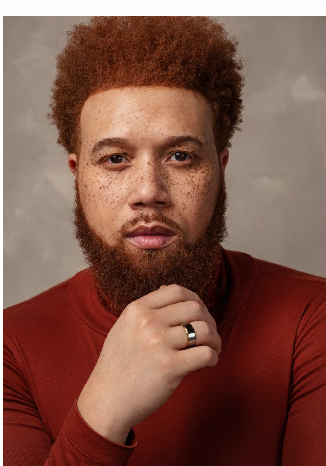 The love yall been showing us #Gingers has been love fr. 🔥 Representation is so important so def want to continue reppin for the young generation of #BlackGingers. Yall want more content? #GingerTok #BlackGinger #Actor #ModelsWithFreckles