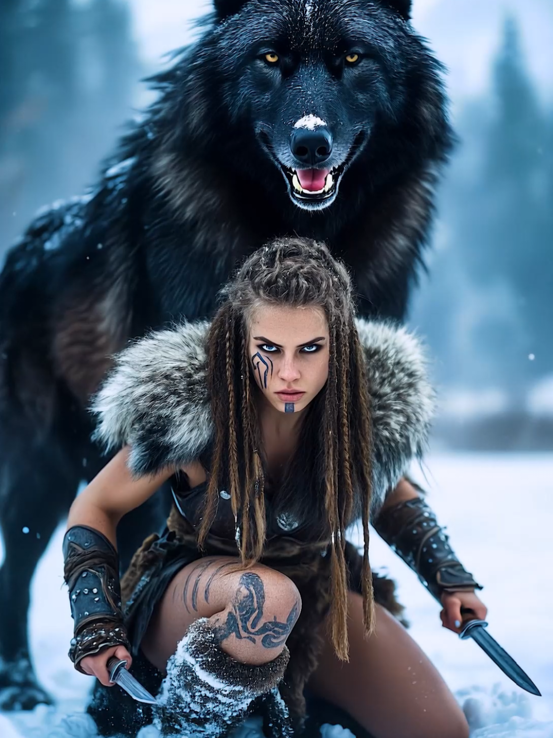 Queen of the North. #vikingfilm #vikingqueen #vikings #vikingswallpaper #wallpaper 