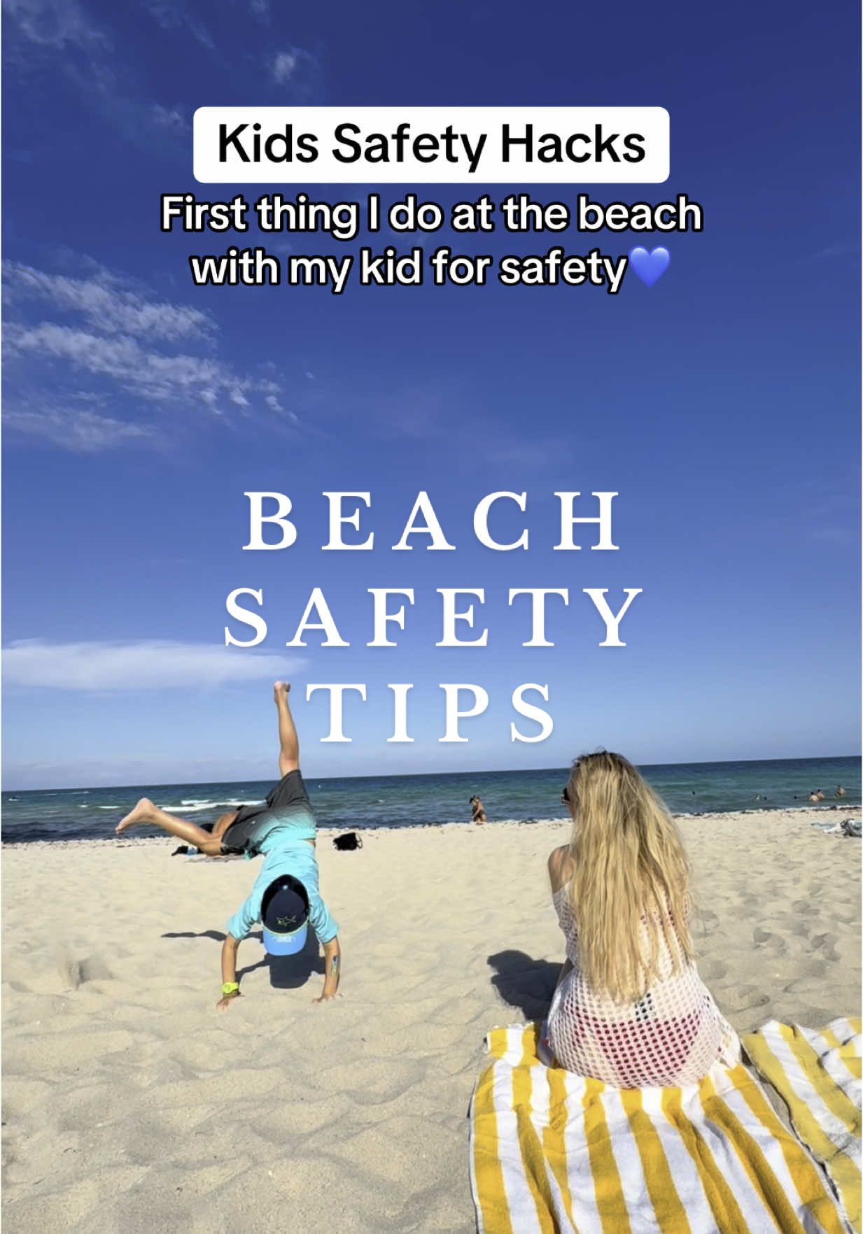 Sharing my top beach safety tips to keep all the kiddos safe🙏🏼💙 You can find all these beach essentials in my bio, in my Amazon Storefront under the “Kids Safety Items” list⤴️ #safetytips #beachsafety #kidssafety #safesummer #beachessentials #momlife #parentingtips #momhack #beachhacks #beachsafetytips #protectourkids #summersafety 