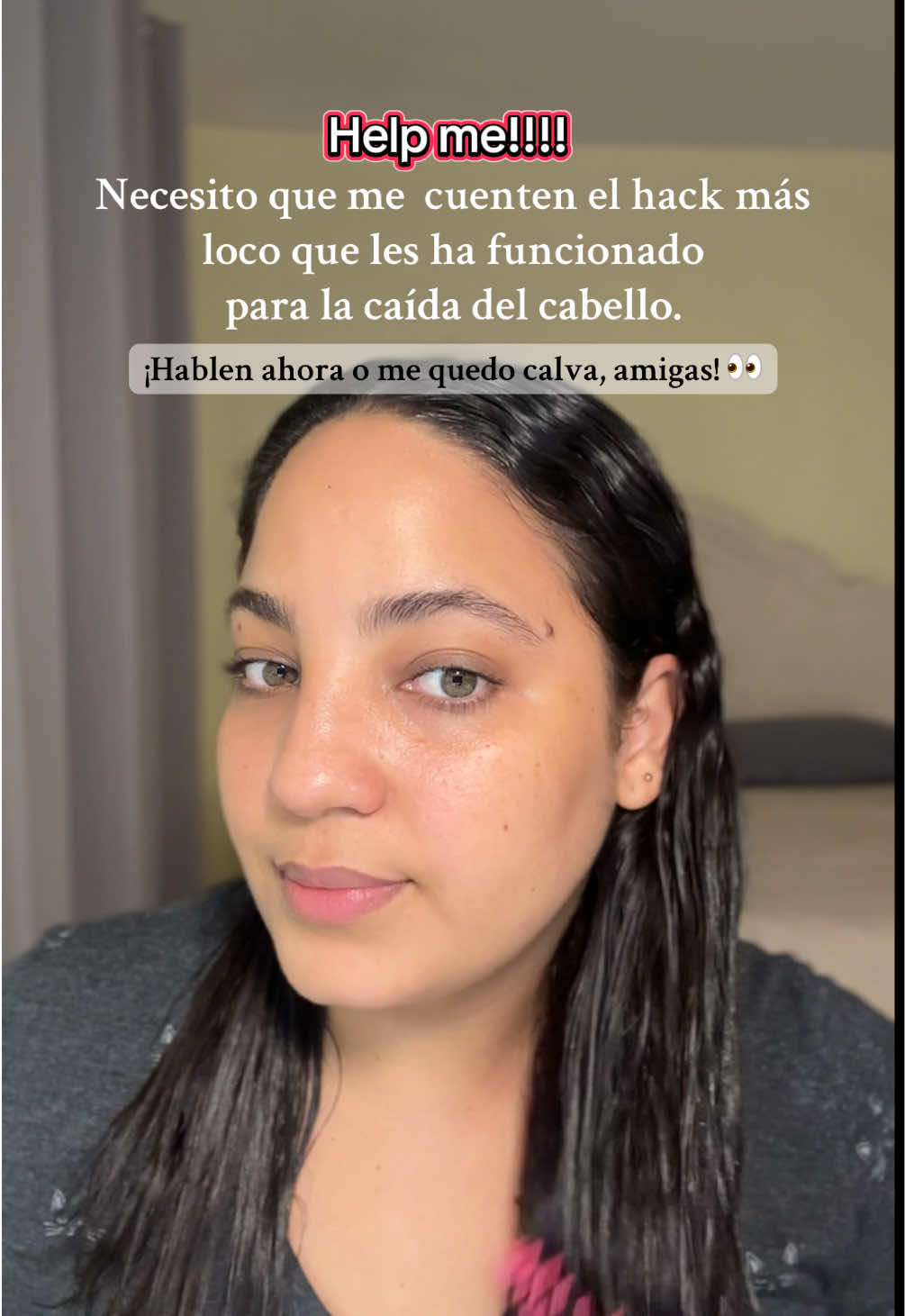 Me voy a quedar  con 2 pelos 🥲😭 #caidadecabello #hacks #cabellosaludable #perdidadecabello #hairhack 