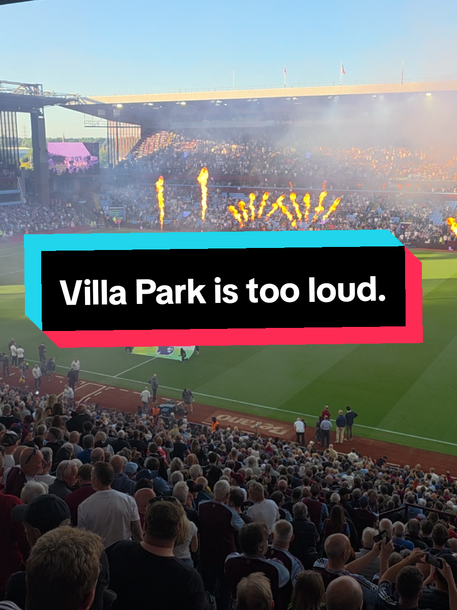 Villa Park is too loud. #AstonVilla #Tottenham #sportsontiktok 