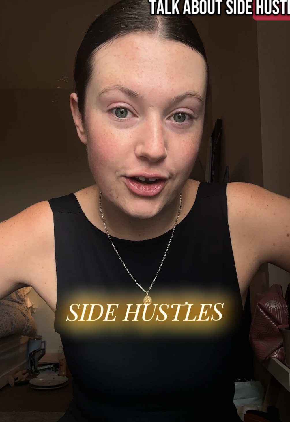 Creatives, what side hustle do you have? ⭐️ 💵  #sidehustle #dreamjob #hustle #acting #creatives #dayjob #career #actingjourney #industry 