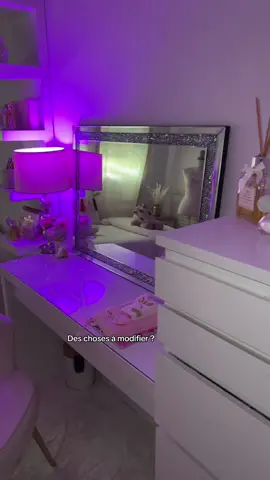 Vous aimez ma chambre ? Il a des choses à modifier ? 
