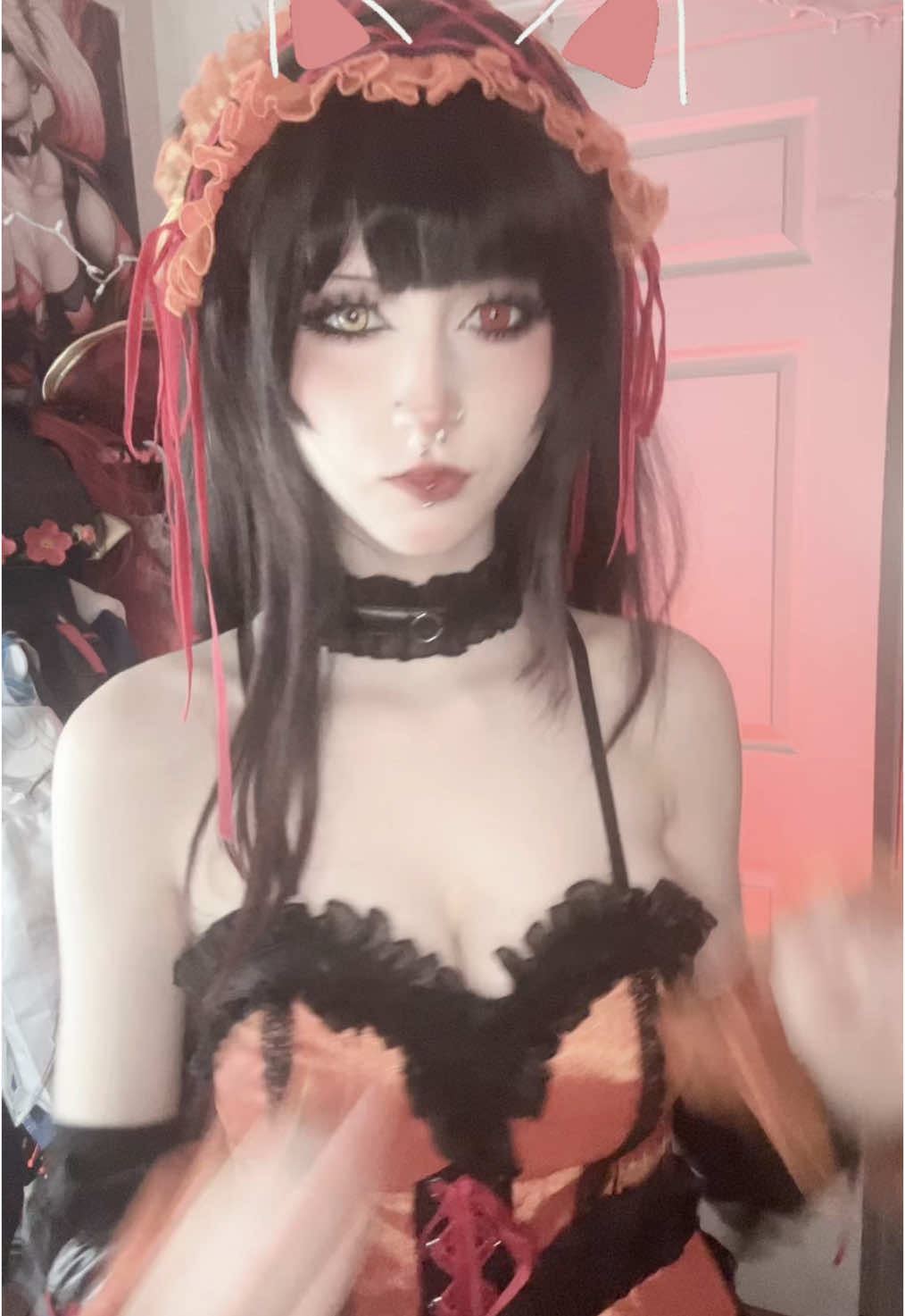 meow…. ?  #fyp #foryoupage #kurumitokisakicosplay #kurumitokisaki #kurumisokisakidatealive #kurumidatealive #kurumidatealivecosplay #anime 