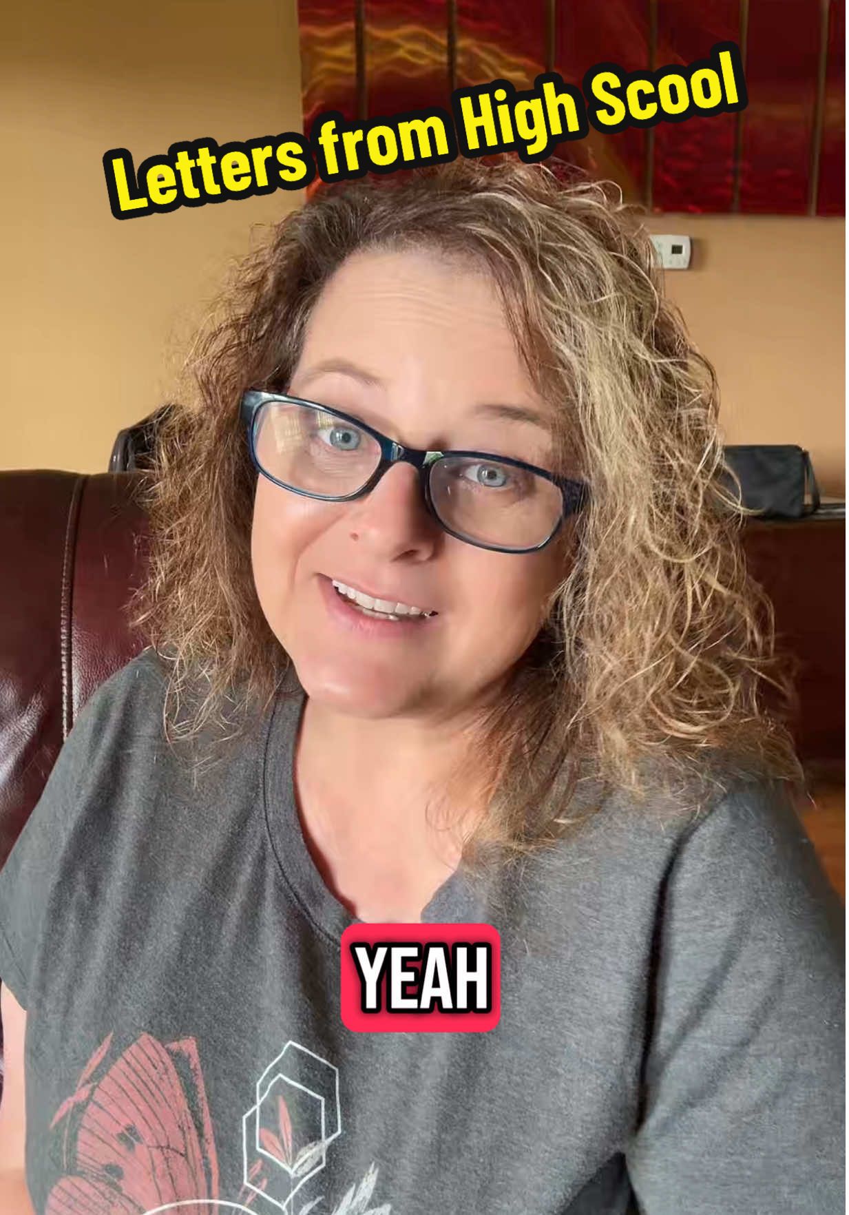 Who keeps letters from high school? Oh wait, I did. Are you scared? What secrets do I have? 🤣 #highschool #letters #1990s #throwback #oldschool #storytime 
