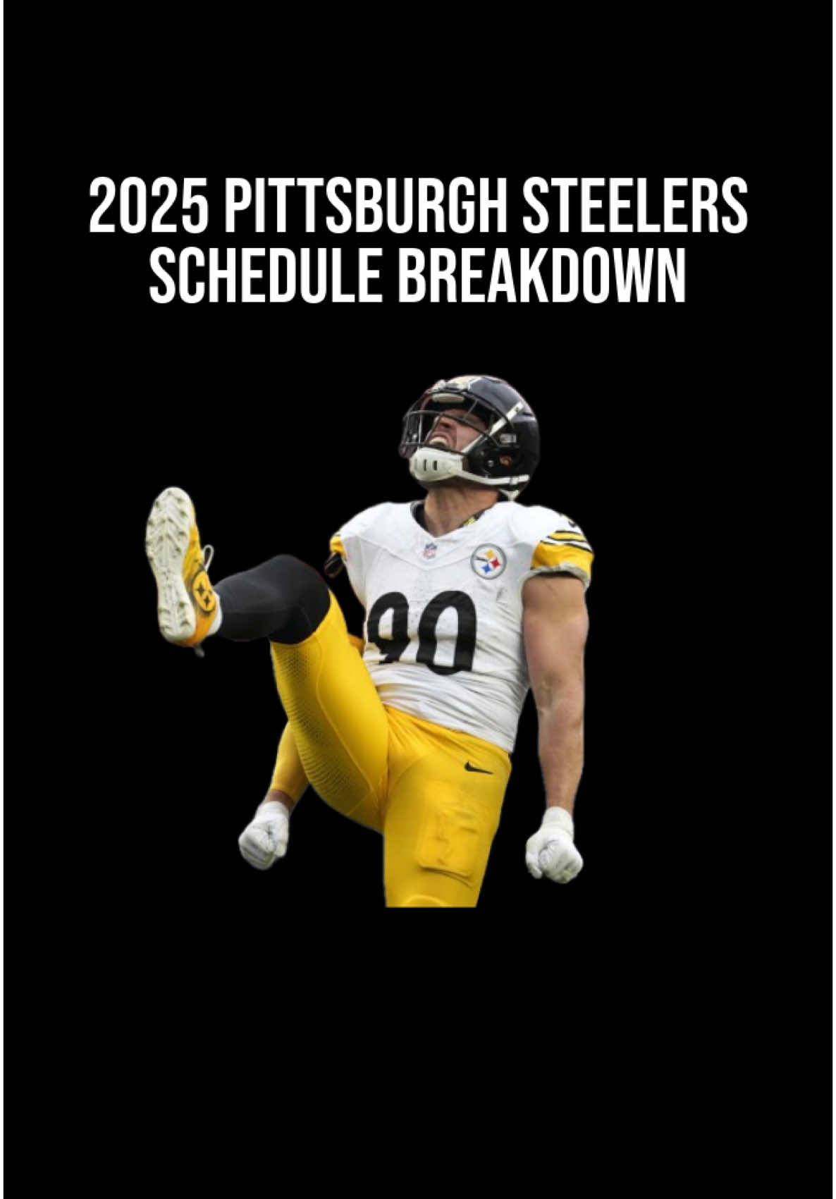 2025 Pittsburgh Steelers Schedule Breakdown #nfl #nflfootball #steelers #footballtiktok 