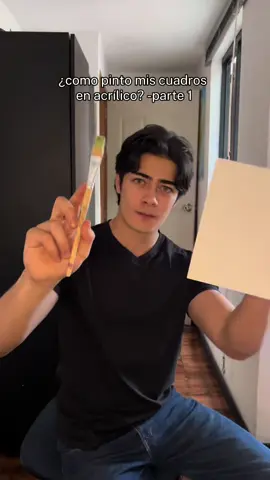 NUNCA pintes en fondo blanco sin saber esto #fyp #art #arteacrilico #acrylicpainting #creatorsearchinsights #tutorial #comopintar  #arthack 