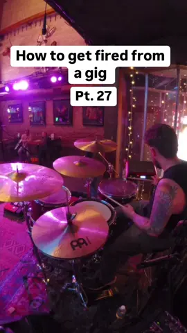 I actually did almost get fired for this one 😅  @Skylines and Satellites  Song: “Freak on a Leash” - Korn @Gibraltar @Alclair Audio @Low Boy Custom Beaters #drums #drummer #band #prank #fail #live