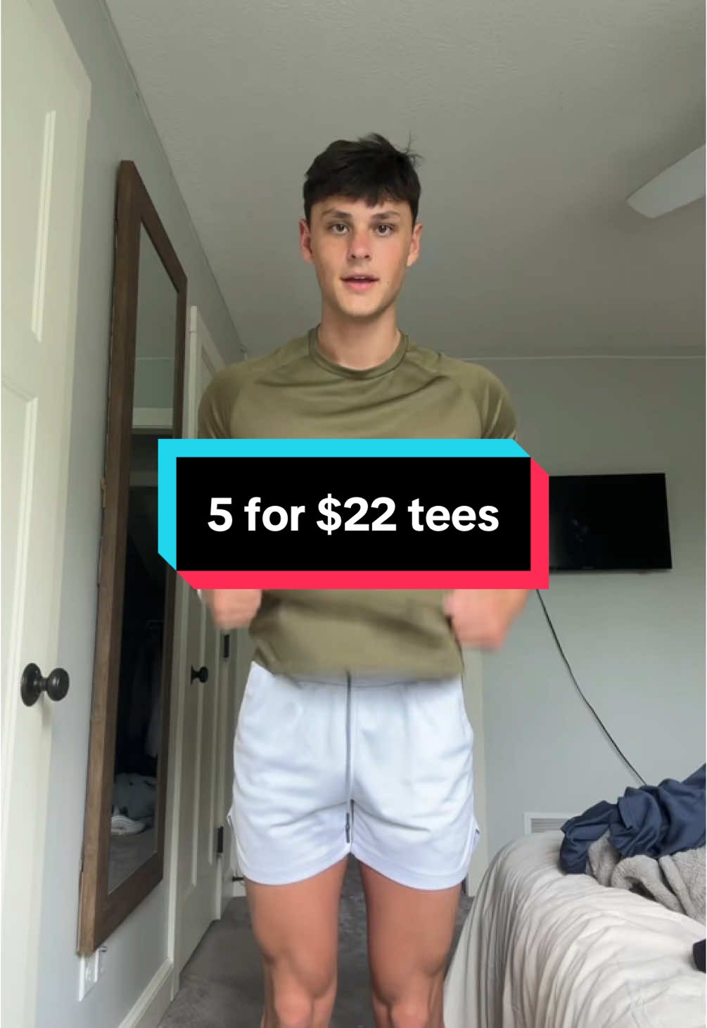 5 for $22 is actually absurd🔥😭 #viral #tiktokshop #gym #GymTok #mensfashion 